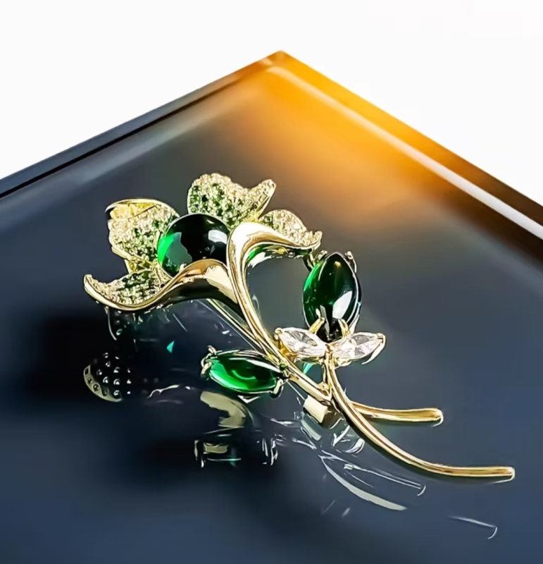 New Chinese Magnolia brooch