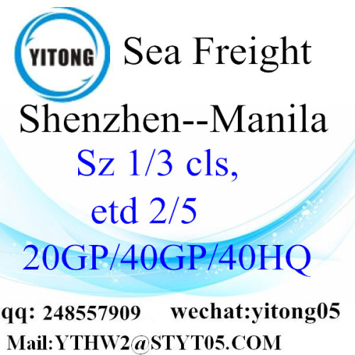 Shenzhen Shipping to Manila