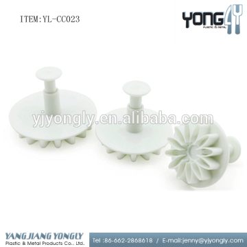 PCS Fondant Cake Cookie Sunflower Decorating Plunger Cutters cake mould