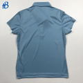 schwarzer Streifen -Golfblau -Polo -Shirts für Golfblau