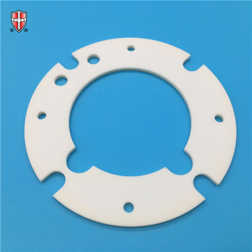 customized insulated alumina ceramic disk plate planchet