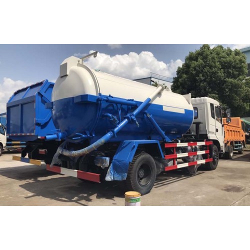 vacuum sewage suction truck