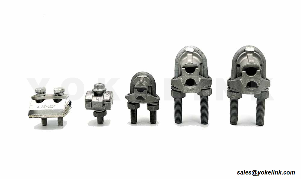 ANSI C119.4 Svorky s paralelní drážkou 3 šrouby pro elektrické vedení