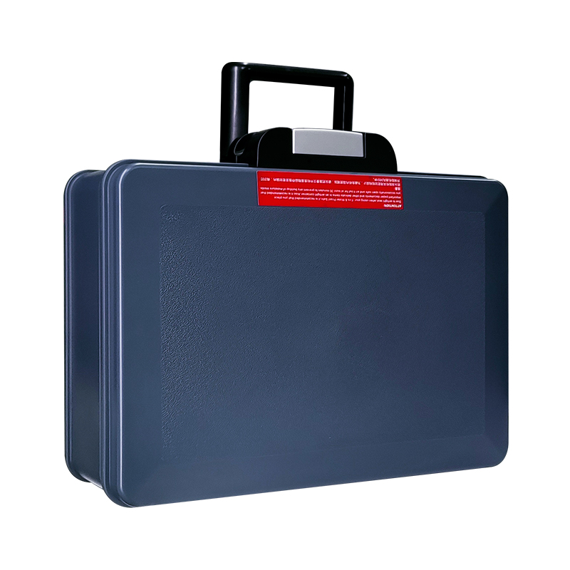 Fireproof and Waterproof Safe, File Folder and Document Box with Key Lock (4)