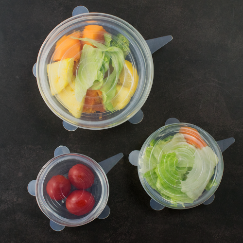 FDA Silicone Stretch Lids Silicone Lid Sets