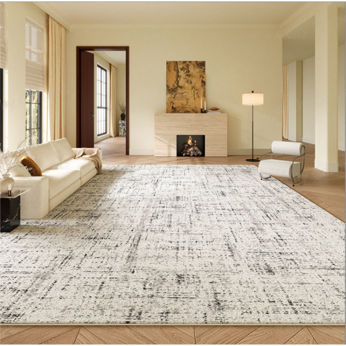 Геометрический рисунок мягкий и удобный прикроватный ковер