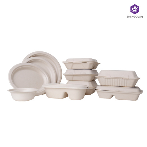 Chinese Supplier Disposable Biodegradable Bagasse Eco Paper Bowl