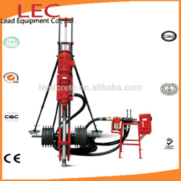High efficiency rock DTH drilling machine drilling rig