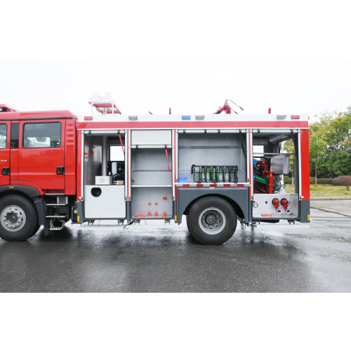 Howo 6x4 водяной пеной пожарной борьбы с танком грузовик