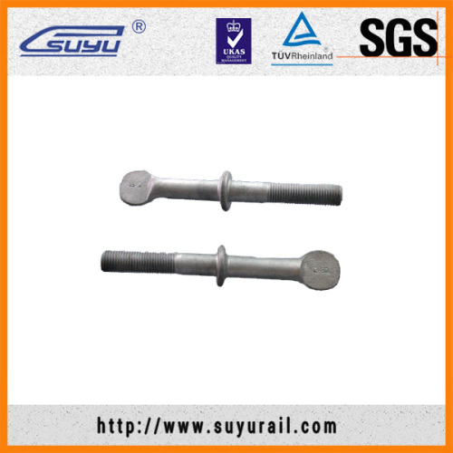 Q235 Grade4.8 Railroad Fastener Special Bolt