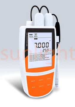 Handheld Multi-Parameter Water Quality Meter,pH/ORP/DO 3 in 1 Meter,Datalogger,USB Communication,SL903P