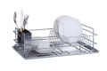 Deslenador de platos de acero inoxidable para mostrador de cocina