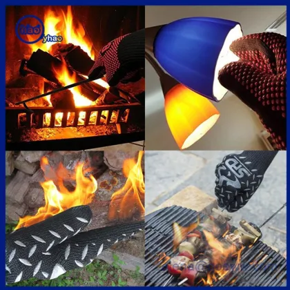 withstands up to 540 degrees F cooking oven glove ove mitts