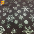 Nice snowflower pattern mesh fabric