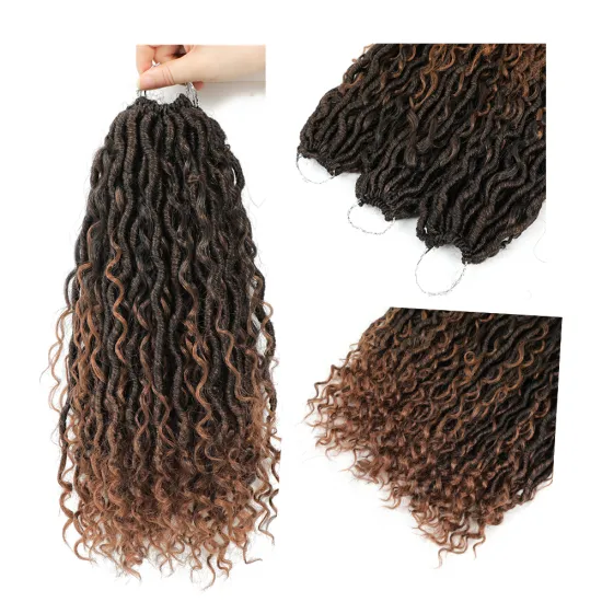 X-TRESS big discount promotion synthetic afro kinky hair wand curl crochet braid marley hair crochet braids for women