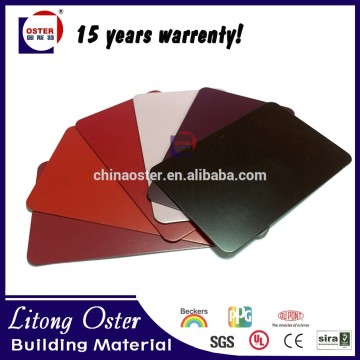 Building material inside and outside aluminum plastic composite panel