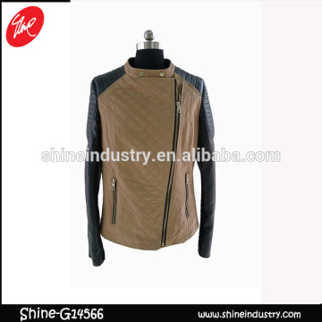 2015 New Product High Quanlity Jacket Fashion Men Leather Coats