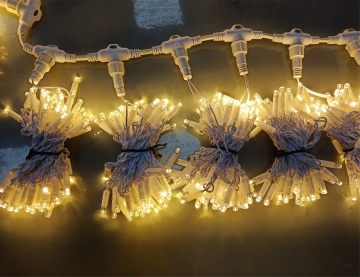 Luminous Wedding Decor: Curtain LED String Lights for Hanging Decorations