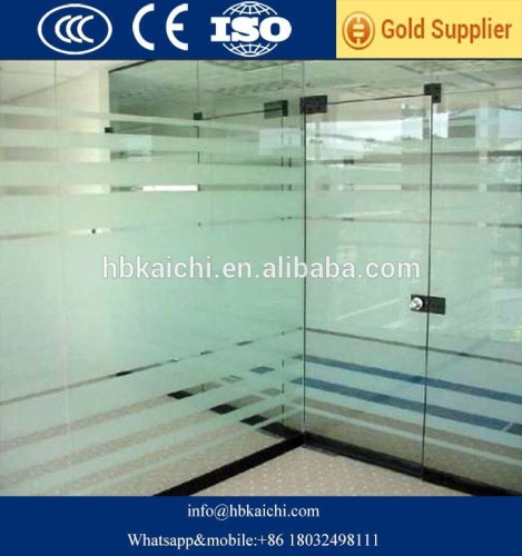 Hotsell high quality custom Frosted glass fence panels