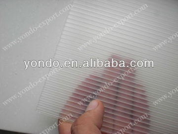 virgin material corrugated plastic sheet