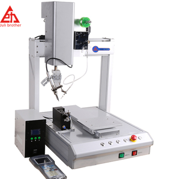 JL-H441R High Speed 4 Axis Automatic Soldering Machine