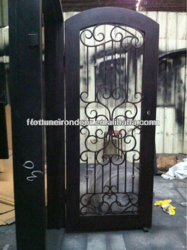 wrought iron luxury security door container house made in Xiamen Fujian Factory