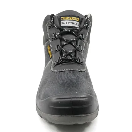 TIGER MASTER leather steel toe safety shoes