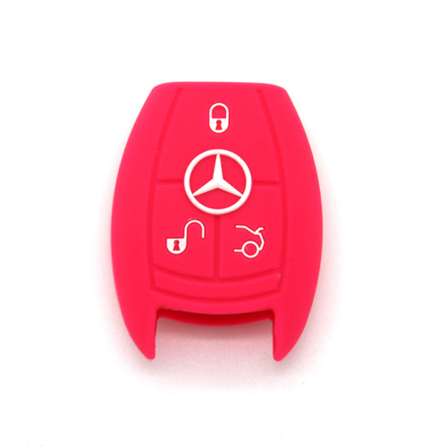 durable custom car key case with Benz logo