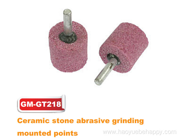 Ceramic Stone Abrasive Grinding Mounted Points