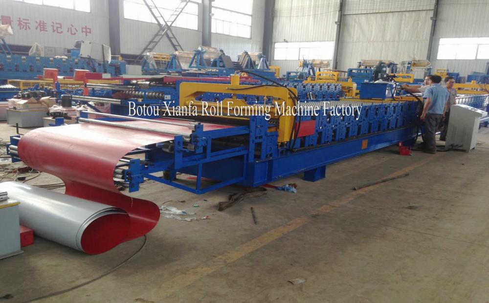 Double IBR and Corrugated Roofing Roll Forming Machine