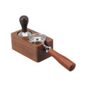 Wooden handle coffee tamper for espresso machine