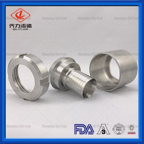 3A SMS DIN Sanitary Stainless Steel Clamp Ferrule