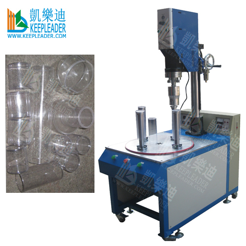 Plastic Cylinder Box Bottom Ultrasonic Welder/Welding Machine/Equipment