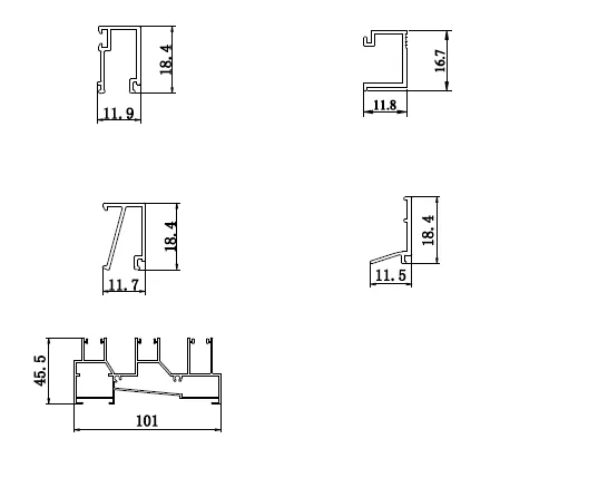 Premium Aluminum Window and Door Profiles