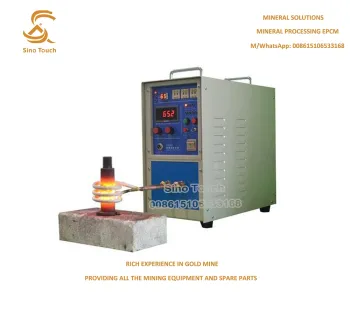 High frequency furnace for copper bar
