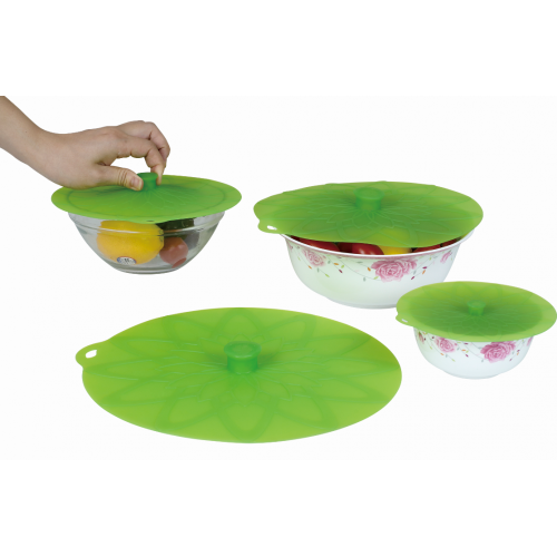 FDA Approved 4 Pack Silicone Food Sealing Cover