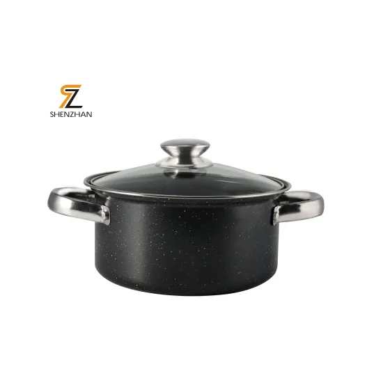 Factory Sale: High-Quality Non-Stick Soup Pots with Double Ears for Home Kitchen Cooking Utensils