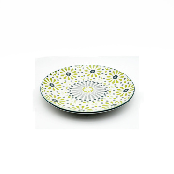 Plate de table en porcelaine blanche Dinnerset japonais en gros