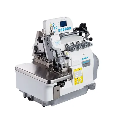 Jack 798TE Automatic Thread Cutting Needle High Speed Differential Feeding Overlock Sewing Machine