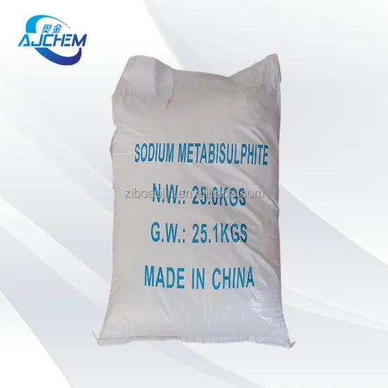 High-Quality Sodium Metabisulfite (Na2SO3) for Food Grade Applications
