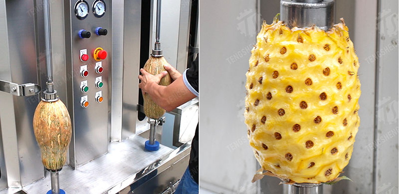 pumpkin peeling machine