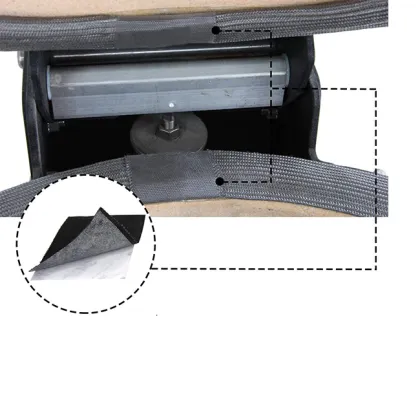 Factory Direct 150 inch Self-Adhesive Fiberglass Gasket for Green Egg BBQ