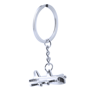 Beautiful Style Plane Shape Metal Keychain Accessories