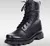 23cm High Anti-skid Outsole Abration Resistant Police Anti-riot Leather Boots