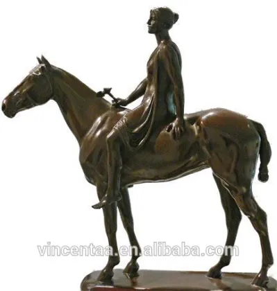 Brand new lapis lazuli Horse sex with women Sculpture with high quality