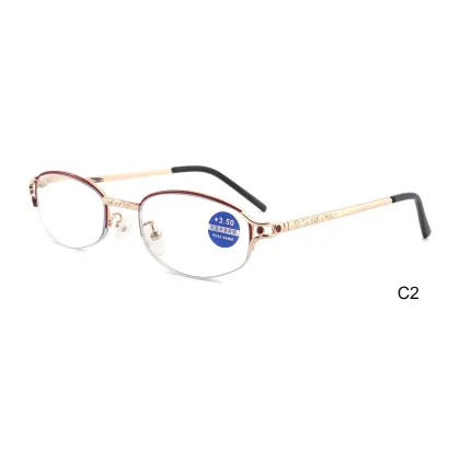 1850 Square Anti-Blue Light Blocking Reading Glasses: Factory Wholesale Vintage Rectangle Reading Glasses Frames