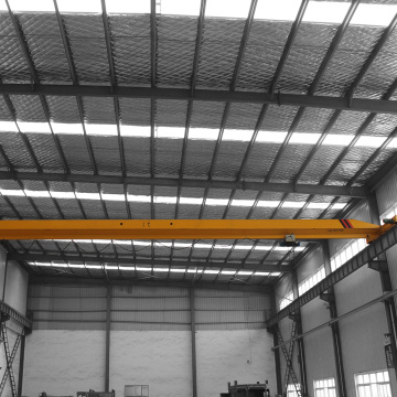 2ton derek overhead girder tunggal untuk digunakan di gudang