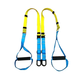 Professional Fitness Training Kit: Comprehensive Resistance Trainer System and Bodyweight Training Straps