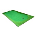 Golf Putting Green Turf Mat On Concrete