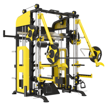Многофункциональное домашнее спортивное оборудование с помощью Smith Machine и Gummer Arm System